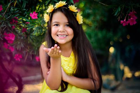 Um sorriso vale mais que mil palavras.'