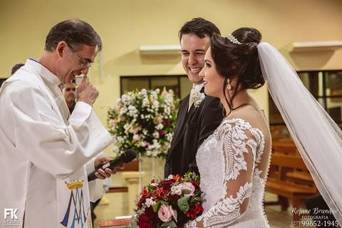 Roberta e Marcelo-Cerimonia-Wedding-FK Studio-Guarapari-Rejane Brandão-Fotografos de Guarapari'