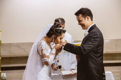 Roberta e Marcelo-Cerimonia-Wedding-FK Studio-Guarapari-Rejane Brandão-Fotografos de Guarapari'