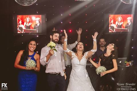 Roberta e Marcelo-Recepção-FK Studio-Guarapari-Rejane Brandão-Fotografos de Guarapari'