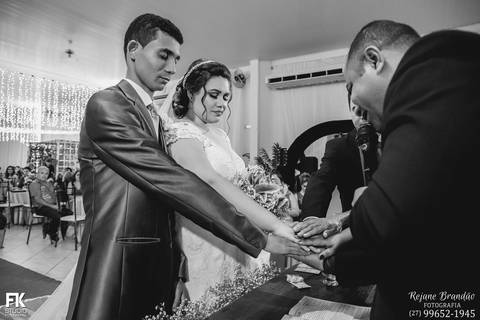 Rejane Brandão - Fotografa Rejane Brandão - Bianca e jacson - FK Studio - fotografos de Casamento - Fotografos de Guarapari'