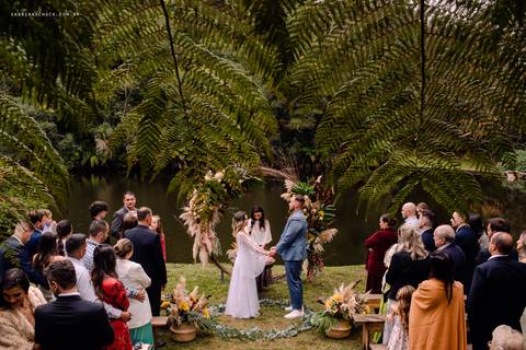 Fotografia aberta da cerimônia'
