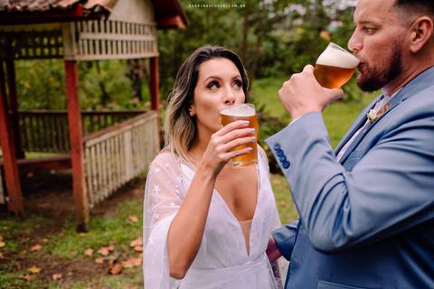 Chopp para noivos'
