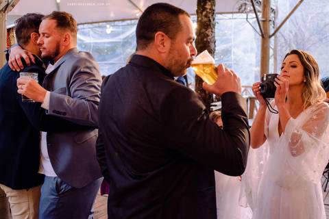 Momentos espontâneos na Festa de Casamento'