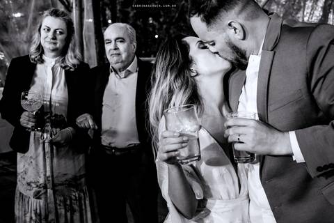 Momentos espontâneos na Festa de Casamento'