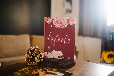 Álbum personalizado para revelação 15x21 cm'