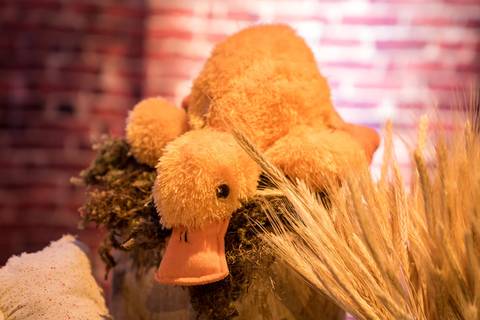 Aniversário infantil no Buffet Leila Malouf, espaço Allegro Kids. Festa de 1 ano do Felipe, tema fazendinha.'