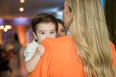 Aniversário infantil no Buffet Leila Malouf, espaço Allegro Kids. Festa de 1 ano do Felipe, tema fazendinha.'