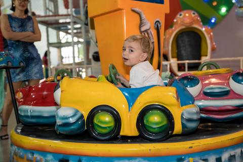 Aniversário infantil no Buffet Leila Malouf, espaço Allegro Kids. Festa de 1 ano do Felipe, tema fazendinha.'