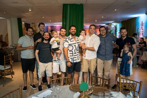 Aniversário infantil no Buffet Leila Malouf, espaço Allegro Kids. Festa de 1 ano do Felipe, tema fazendinha.'