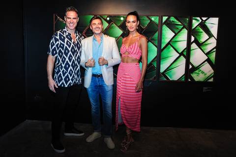 Exposição na galeria Gabriel Wickbold, São Paulo. Com MagMor e Drielly Albertoni.'