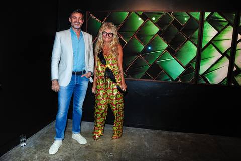 Exposição na galeria Gabriel Wickbold, São Paulo. Com Gina Elimelek.'