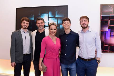 Danillo, Flávio, Rosiane, João Pedro e André'