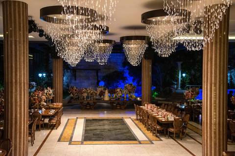 Salão de Festas Casamento na Mansão Arabesque SP'