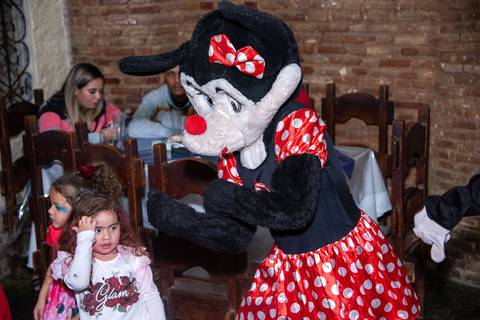 Animadora Minnie Buffet Real SP'