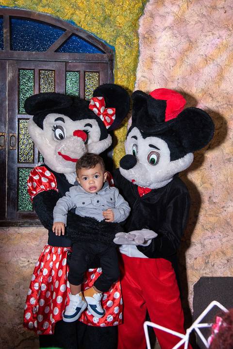 Animadores Mickey e Minnie Buffet Real SP'