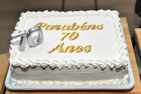 Fotografia Do Bolo Escrito 