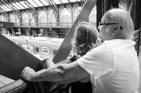 Ensaio Casal Bodas de Mármore Estação da Luz Parque da Luz'