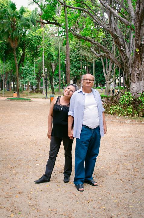 Ensaio Casal Bodas de Mármore Estação da Luz Parque da Luz'