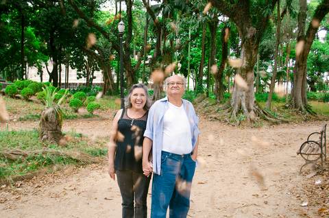 Ensaio Casal Bodas de Mármore Estação da Luz Parque da Luz'