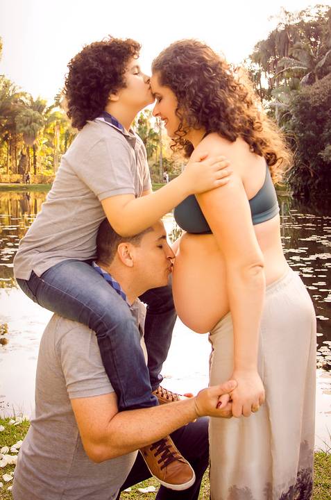 Ensaio Gestante Família Jardim Botânico'