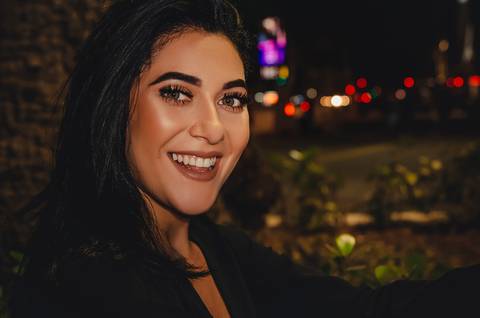 Modelo na Praça Ensaio Feminino Street Style Avenida Paulista'