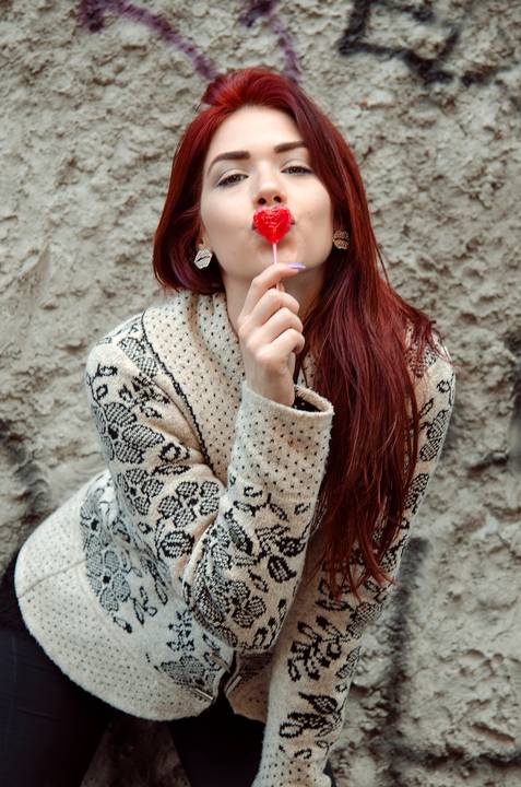 Ensaio Feminino Street Style Vila Maria Zélia Belém Com Pirulito de Coração'