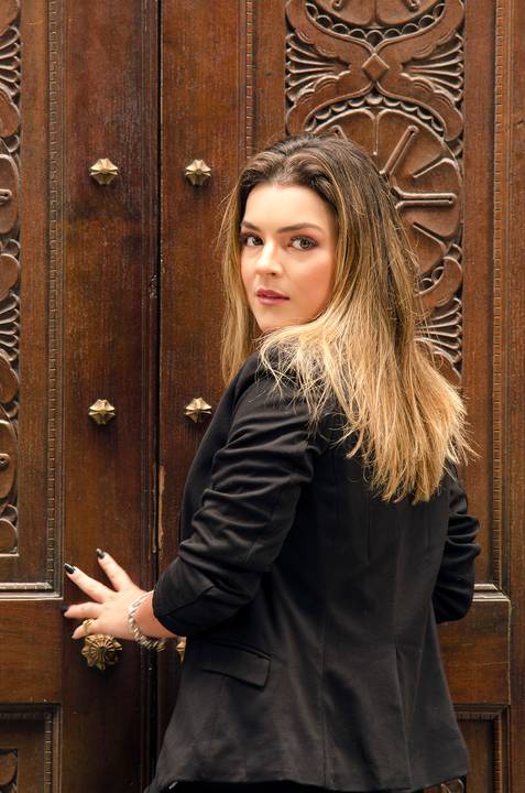 Ensaio Feminino Street Style Centro de São Paulo Modelo Luisa Peleja'