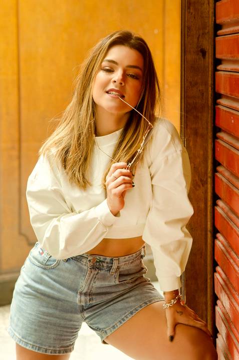 Ensaio Feminino Street Style Centro de São Paulo Modelo Luisa Peleja'