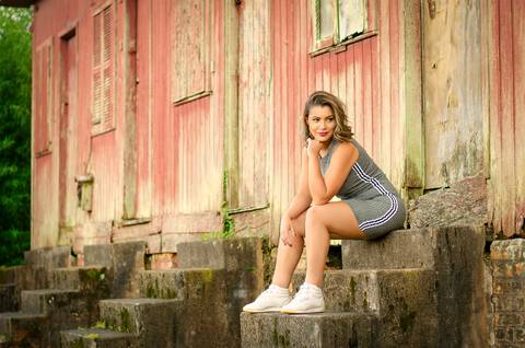 Ensaio Feminino em Paranapiacaba SP'