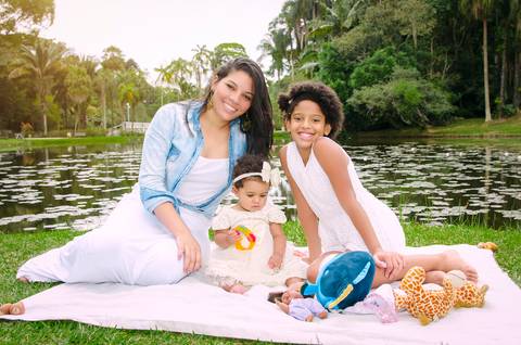 Ensaio família no Jardim Botânico de São Paulo '