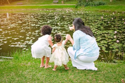Ensaio família no Jardim Botânico de São Paulo '