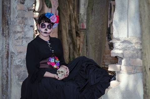 Ensaio feminino temático halloween dia das bruxa Vila Maria Zélia Belém'