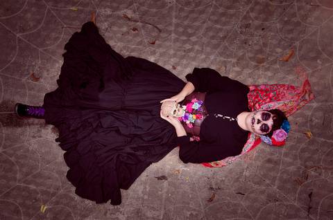 Ensaio feminino temático halloween dia das bruxa Vila Maria Zélia Belém'