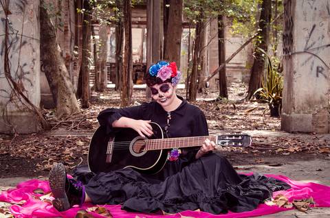 Ensaio feminino temático halloween dia das bruxa Vila Maria Zélia Belém'