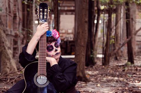 Ensaio feminino temático halloween dia das bruxa Vila Maria Zélia Belém'
