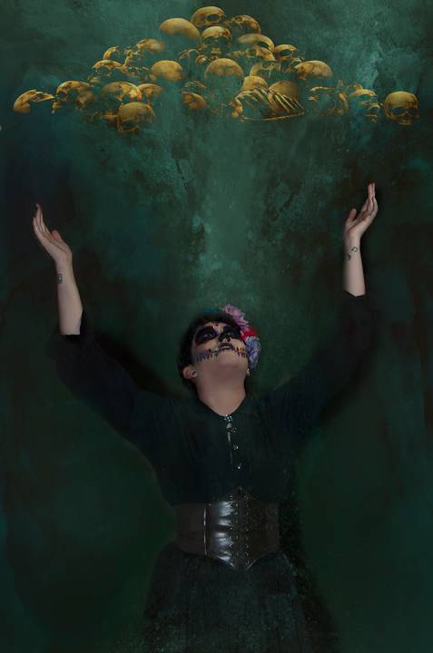 Ensaio feminino temático halloween dia das bruxa Vila Maria Zélia Belém'