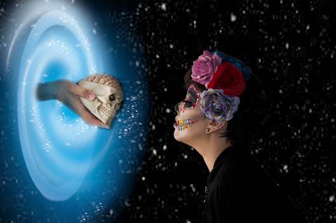 Ensaio feminino temático halloween dia das bruxa Vila Maria Zélia Belém'