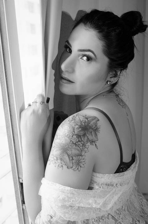 Ensaio feminino boudoir sensual Centro de SP'