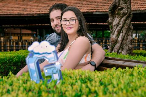 Ensaio Gestante no Parque da Água Branca SP'