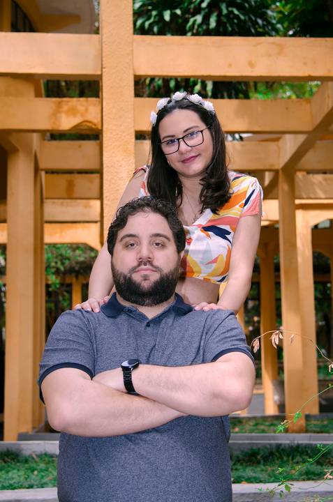 Ensaio Gestante no Parque da Água Branca SP'