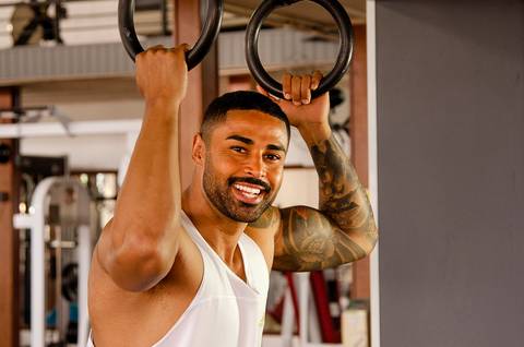 Ensaio Masculino Academia Sanches Sports Guarulhos SP Nas Argolas'