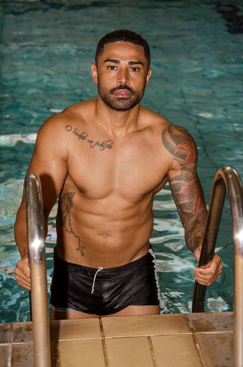 Ensaio Masculino Academia Sanches Sports Guarulhos SP Saindo Da Piscina '