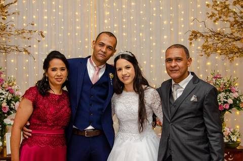 Buffet Millenium - Mooca - SP Noivos com Pais do Noivo'