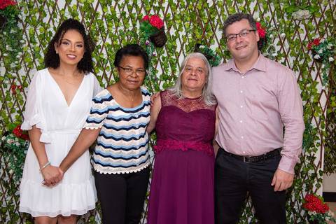 Noivos Com As Mães Cartório Shopping Santana'