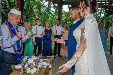 Casamento no Espaço Olinda em Santa Isabel SP Bençãos'