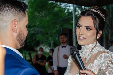 Casamento no Espaço Olinda em Santa Isabel SP Noiva Dizendo Sim'