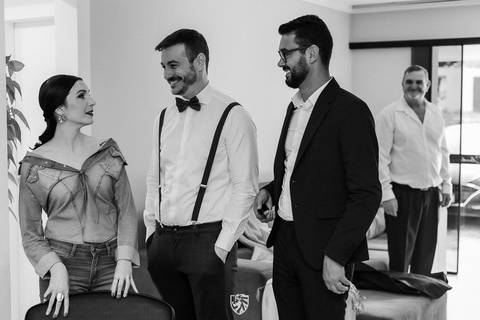 Making-off da noiva'