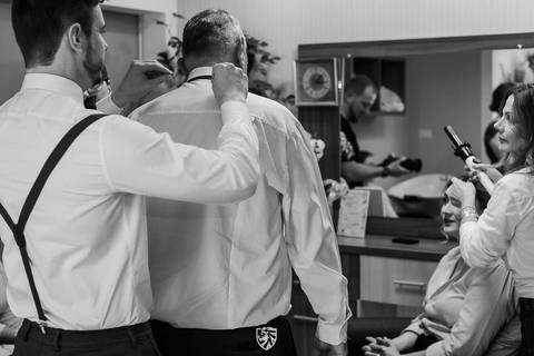 Making-off da noiva'