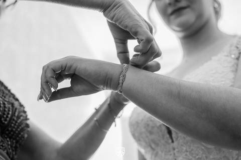 Making-off da noiva'